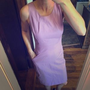 Jcrew purple pencil dress